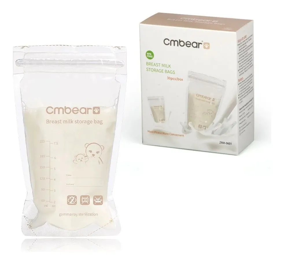 Miniatura 3 de Bolsas Almacenamiento Leche Materna x30P